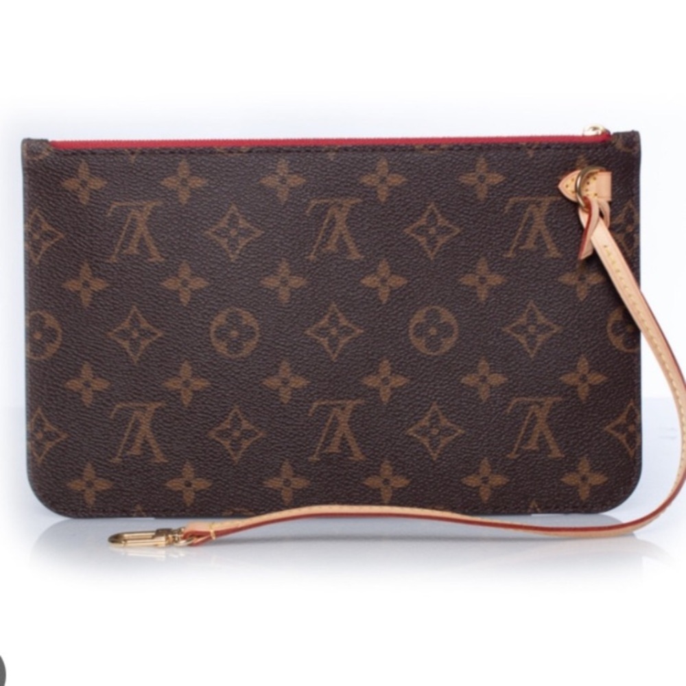 brown pouch